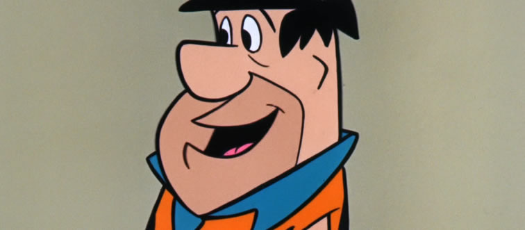 Which prehistoric father figure calls the town of Bedrock home?