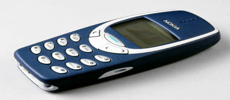 Which company crafted this handheld gadget?